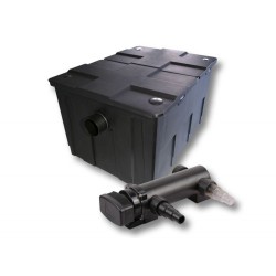 SunSun lampisuodatinsetti CBF 550 läpivirtaussuodatin 60 000 l ja CUV 318 UV C selkeytin 18 W