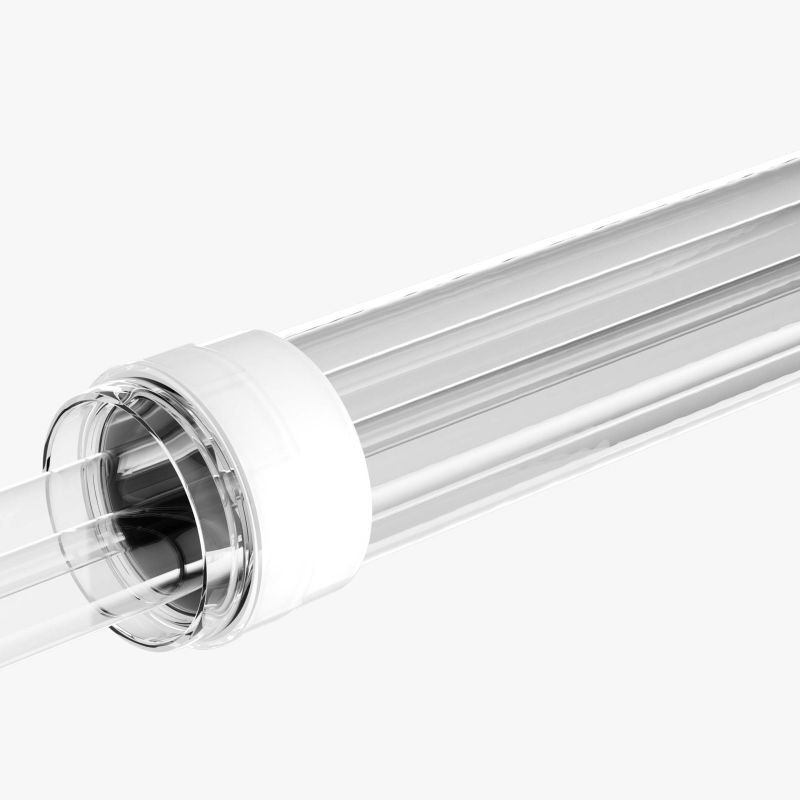 SunSun CUV-272 lampiselkeyttimen kvartsilasisylinteri A, 84 x 84 x 525 mm, läpinäkyvä