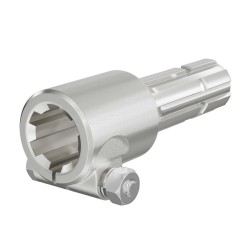 PTO adapteriholkki 175 mm 45 5 mm 34 87 mm 6 uraa 6 hammasta AISI 1045 teräs