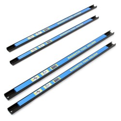 Magneettinen työkaluteline setti 4 kpl 61 cm hiiliteräs sininen