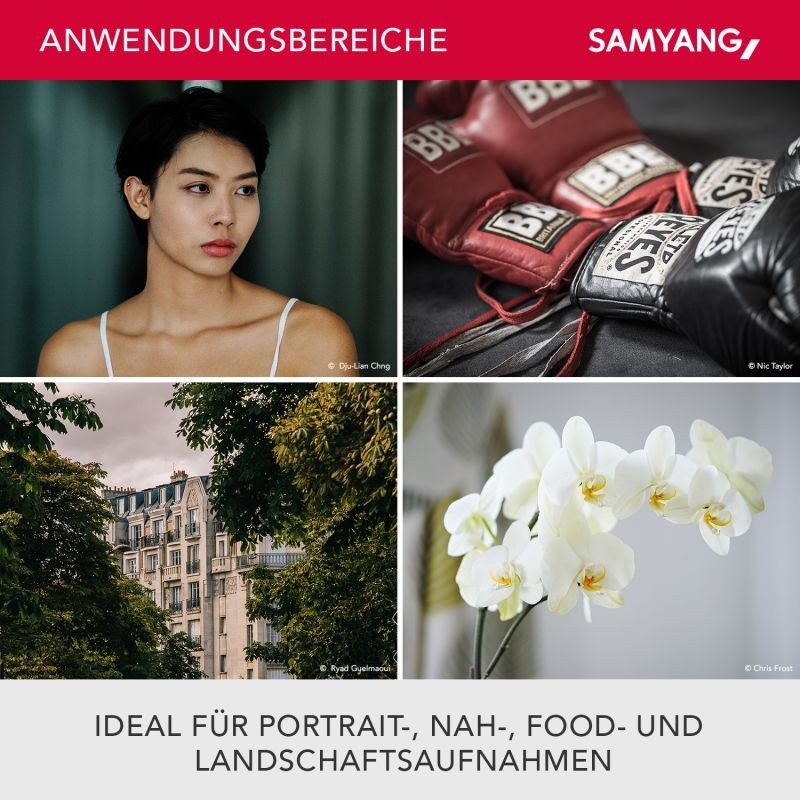 Samyang 85mm f/1.8 ED UMC CS MFT manuaalinen objektiivi