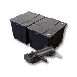 SunSun lampisuodatinsetti CBF 350B läpivirtaussuodatin 60 000 l ja CUV 318 UVC selkeytin 18 W