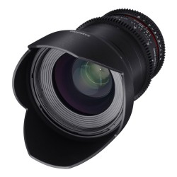 Samyang 35mm f/1.5 Video DSLR II -objektiivi Canon EF, manuaalinen tarkennus, musta