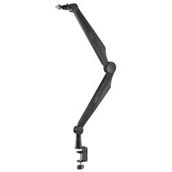 Mikrofonin nivelvarsi 80 cm pöytäkiinnikkeellä, musta