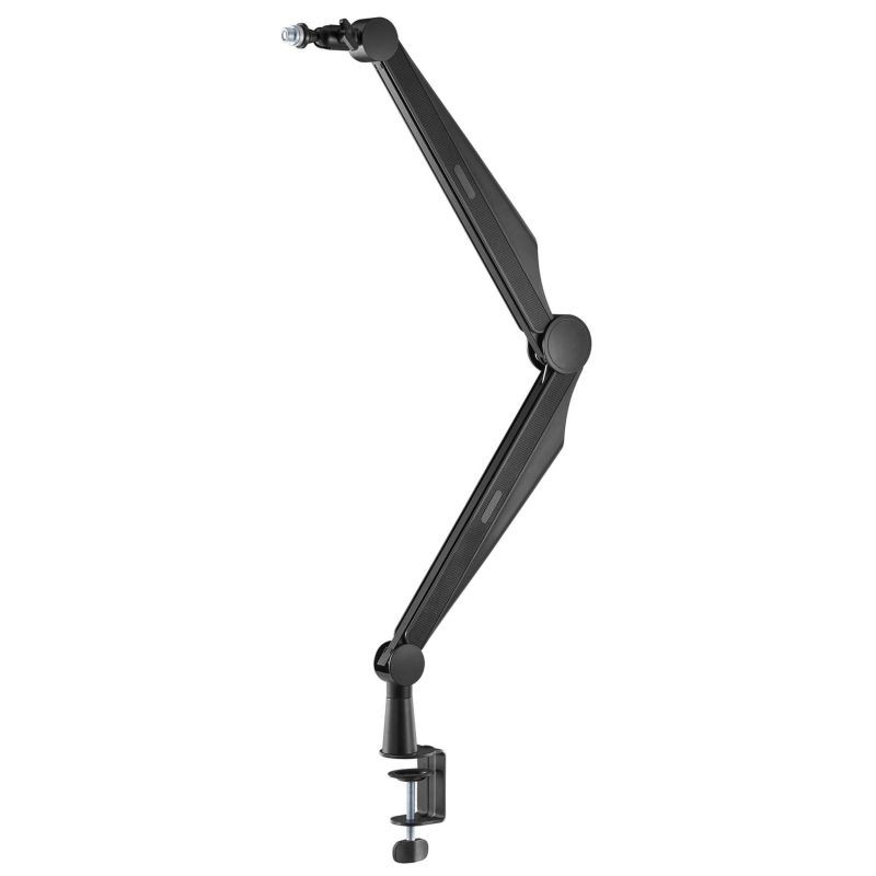 Mikrofonin nivelvarsi 80 cm pöytäkiinnikkeellä, musta