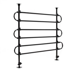 Koiraportti autoon Malli C säädettävä 60 117 cm x 82 140 cm musta