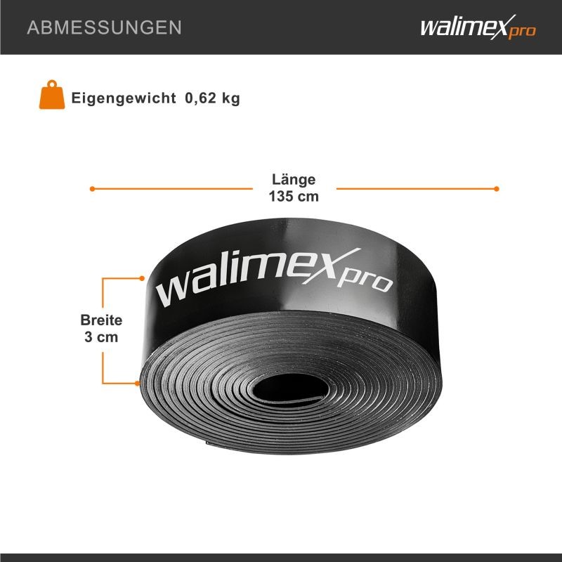 Walimex pro Magneettinen painonauha 2,7 m, paperi- ja kangastaustoille