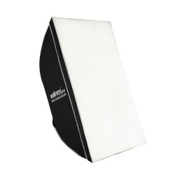 Walimex pro Basic Softbox 60 x 90 cm 360 kääntyvä Bowens adapteri etu ja sisädiffuusori kuljetuslaukku