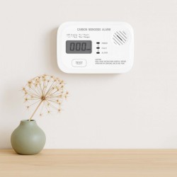 Hiilimonoksidihälytin digitaalisella näytöllä, 2 kpl