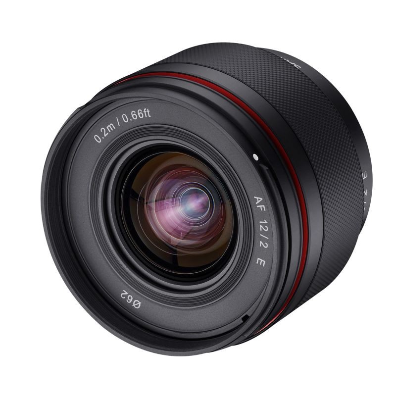 Samyang AF 12mm f/2.0 laajakulmaobjektiivi Sony E APS-C