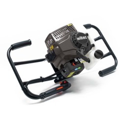 Bensiinikäyttöinen maaporakone 2 henkilölle, 250 ja 300 mm poraterät, 2,2 kW 63,3 ccm