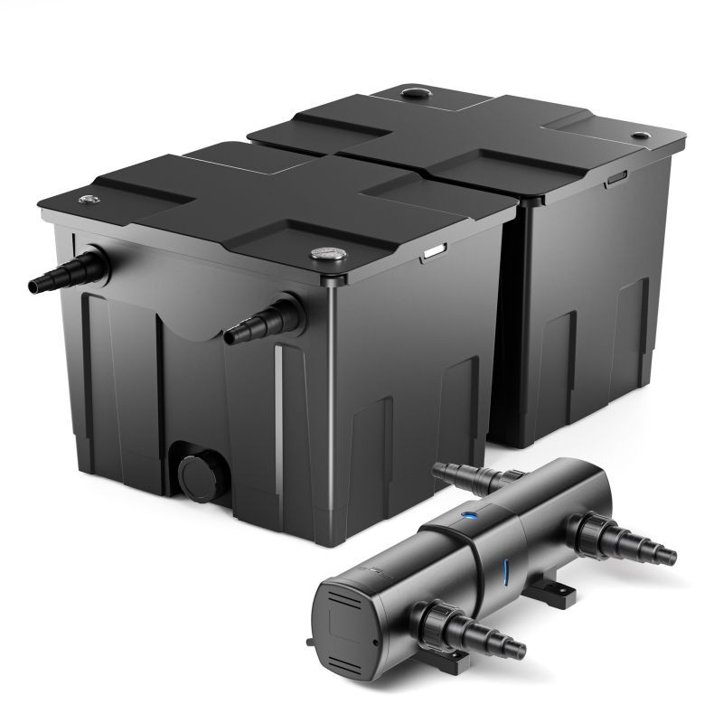 SunSun CBF-350B lampisuodatin 60 000 l ja CUV-224 UVC-selkeytin 24 W