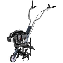 Bensiinikäyttöinen puutarhajyrsin, 36 cm työleveys, 144 ccm moottori, 4 terää