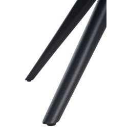 Jules pehmustettu ruokapöydän tuoli kääntyvällä istuimella ja käsinojilla