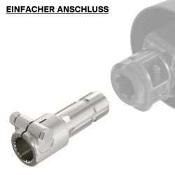 Voimanottoakselin adapteriholkki 175 mm, 20 uraa / 6 hammasta, AISI 1045 teräs