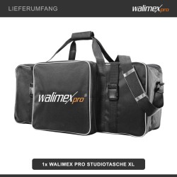 Walimex pro XL-studiolaukku, musta, 750 x 300 x 330 mm, valokuvausvälineiden kuljetuslaukku