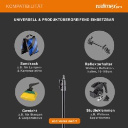 Walimex pro AIR 200 valojalka alumiini ilmajousitus korkeus 200 cm kantavuus 4 5 kg kuljetuslaukku