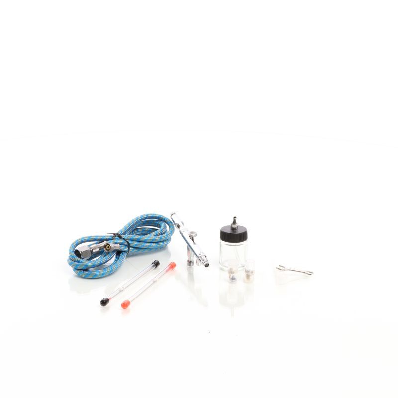 Airbrush-pistooli Typ 182K Double Action, suutinkoot 0,3 mm, 0,5 mm, 0,8 mm, värikuppi 20 ml