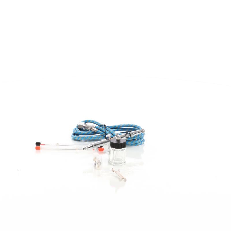 Airbrush-pistooli Typ 182K Double Action, suutinkoot 0,3 mm, 0,5 mm, 0,8 mm, värikuppi 20 ml
