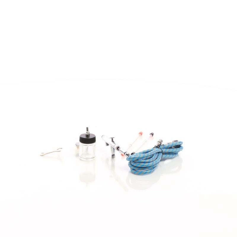 Airbrush-pistooli Typ 182K Double Action, suutinkoot 0,3 mm, 0,5 mm, 0,8 mm, värikuppi 20 ml