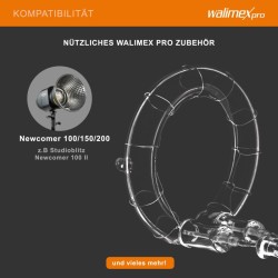Walimex pro varaosalampu Newcomer 100 150 200 VT 100 150 200 100 W 5400 5800 K