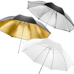 Walimex pro valovarjosetti 84 cm 3 kpl valkoinen kulta hopea