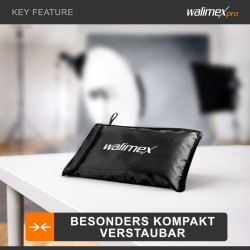 Walimex pro Heijastusvarjon diffuusori 180 cm, valkoinen, softbox-efekti
