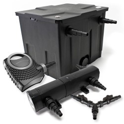 SunSun lampisuodatinsetti CBF 350 12000 l CTF 8000 SuperECO 8000 l h CUV 218 UVC selkeyttäjä 18 W Y jakaja