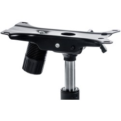 Säädettävä toimistotuolin runko keinumekanismilla ja pyörillä