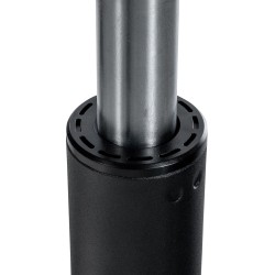 Säädettävä toimistotuolin runko keinumekanismilla ja pyörillä