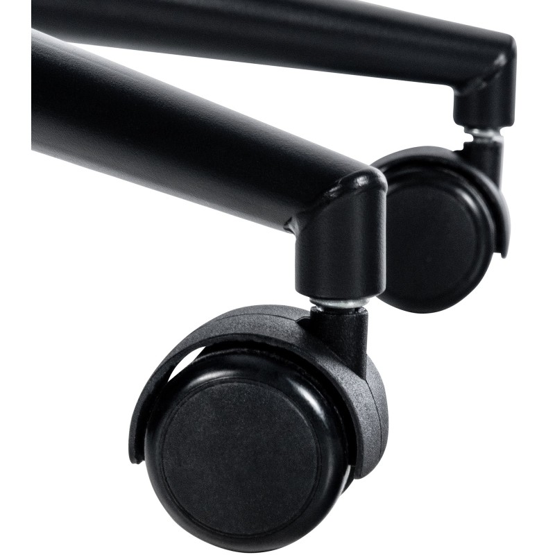 Säädettävä toimistotuolin runko keinumekanismilla ja pyörillä