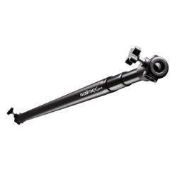 Walimex Pro valokuvausstudiopaketti 2x LED 45W Octagon-softbox Ø65cm ja taustajärjestelmä 120-307 cm, musta