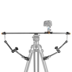 Walimex pro hiilikuitu-videoslideri 100 cm tukisetti