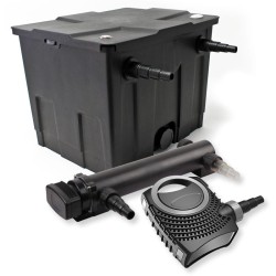 SunSun lampisuodatinsetti CBF 350 12000 l CTF 8000 SuperECO pumppu 8000 l h CUV 336 UV selkeytin 36 W