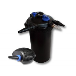SunSun lampisuodatinsetti CPF 15000 painesuodatin 30000 l 18 W UV C ja CTF 6000 SuperECO pumppu 6000 l h