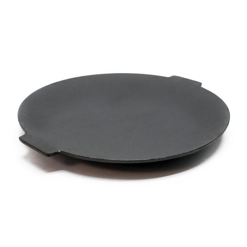Valurautainen grillilevy pyöreä Ø44 cm, korkeus 23 cm, kolmijalkainen