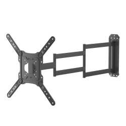 Kääntyvä TV seinäteline 23 65 musta max 35 kg