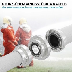 Storz-sovitin A 110 - B 75, alumiini