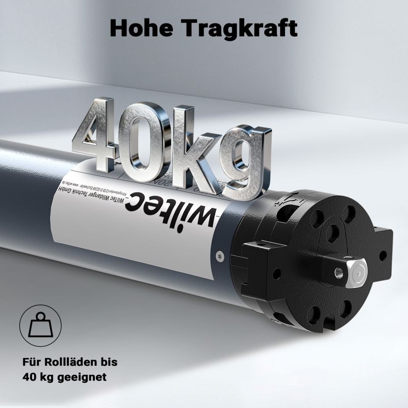 Rullasuojamoottori 156 W 20 Nm IP44 SW60 60 mm