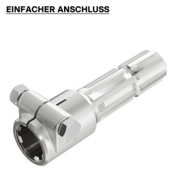 Voimanottoakselin (PTO) adapteriholkki 160 mm 8-32x38x6 / 8-32x38x6 traktoriin