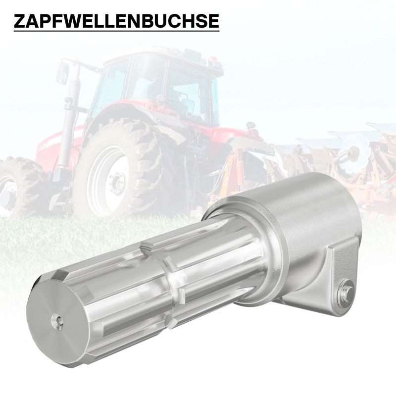 PTO-akselin liitinholkki 165 mm, 8-32x38x6 / 8-32x38x6 traktorille