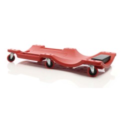 XPOtool automekaanikon rullalauta 91x42 5x11 5 cm 100 kg PE irrotettava niskatuki ja 2 työkalualuetta