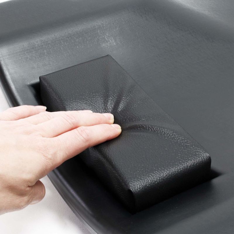 XPOtool automekaanikon rullalauta 91x42,5x11,5 cm, 100 kg, PE, irrotettava niskatuki ja 2 työkalualuetta