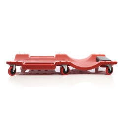 XPOtool automekaanikon rullalauta 91x42,5x11,5 cm, 100 kg, PE, irrotettava niskatuki ja 2 työkalualuetta