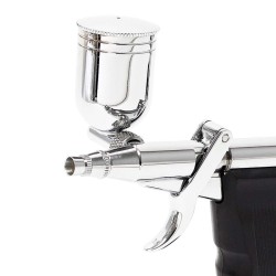 Airbrush-pistooli LN-116K Double Action, suutin 0,3 mm, 2 maalikuppia