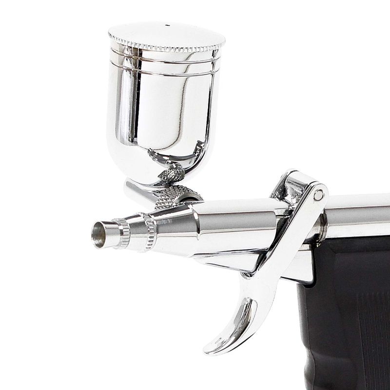 Airbrush-pistooli LN-116K Double Action, suutin 0,3 mm, 2 maalikuppia