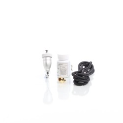Air Eraser minihiekkapuhalluspistooli ja puhallusaine, 0,5 mm suutin, 15 ml säiliö