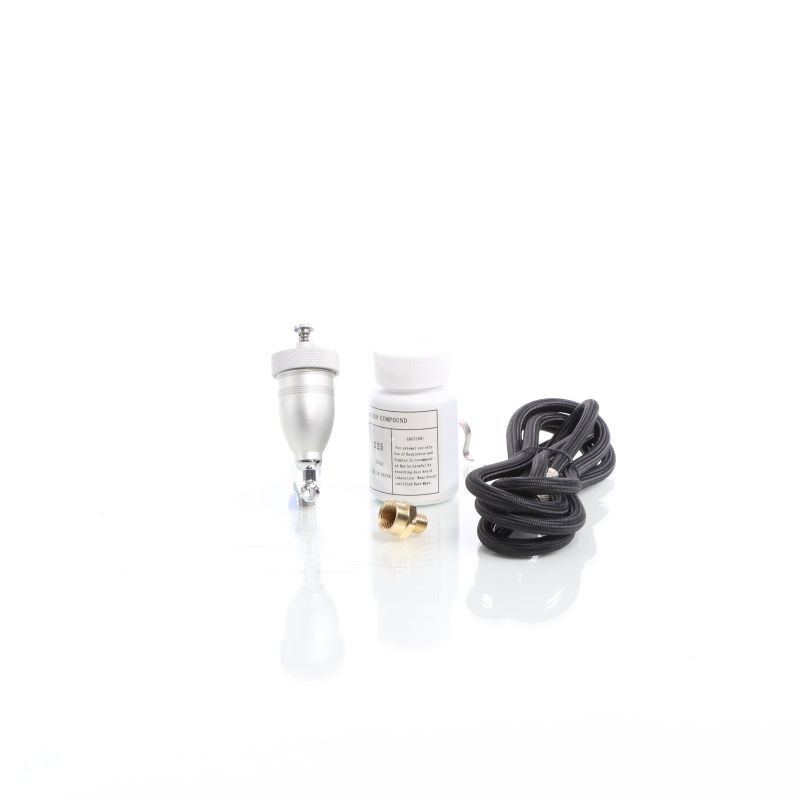 Air Eraser minihiekkapuhalluspistooli ja puhallusaine, 0,5 mm suutin, 15 ml säiliö