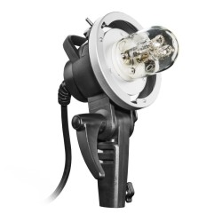Walimex pro H600 -käsikahva Flash2Go-akkusalamaan, Bowens-bajonetti, yhteensopiva Godox AD600B:n kanssa