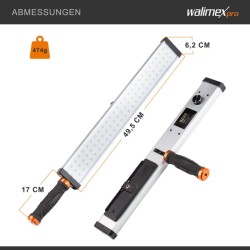 Walimex pro Rainbow LED RGB -valotanko 18 W, Bi-Color, sovellusohjattava studiovalo